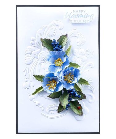 Alternative view of SPELLBINDERS - Norwegian Rosemaling 3D Embossing Folder