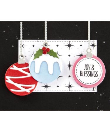 Alternative view of SPELLBINDERS - Festive Ornament Etched Dies