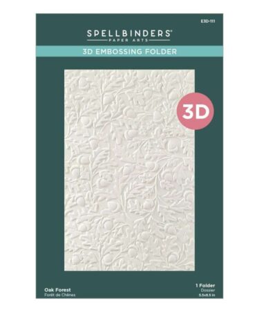 SPELLBINDERS - Oak Forest 3D Embossing Folder
