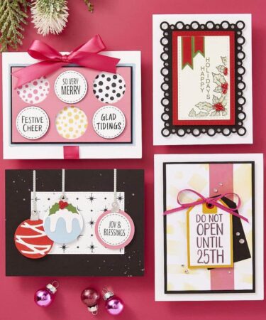 Alternative view of SPELLBINDERS - Holiday Backgrounds Panels Press Plates