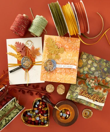 Alternative view of SPELLBINDERS - Autumn Rain Press Plate and Stencil Bundle