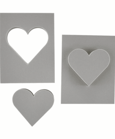SPELLBINDERS - Ranger Heart Cut Stamping Foam