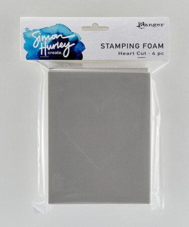 Alternative view of SPELLBINDERS - Ranger Heart Cut Stamping Foam