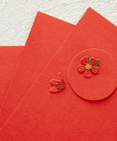 SPELLBINDERS -  Color Essentials Cardstock 8.5" x 11" - POPPY FIELD