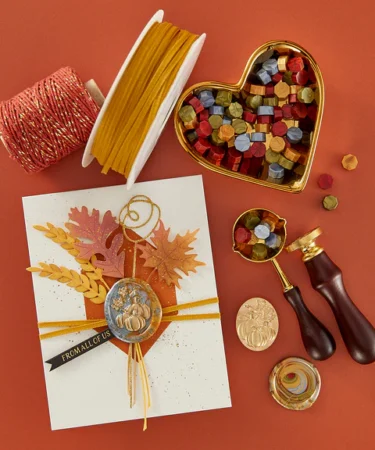 Alternative view of SPELLBINDERS - Pumpkin Trio 3D Wax Seal Stamp