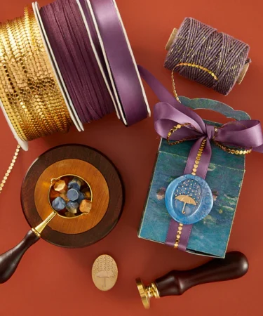 Alternative view of SPELLBINDERS - Falling Raindrops Wax Seal Stamp