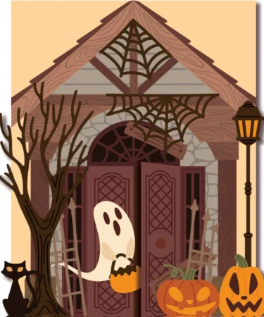 Alternative view of HONEY BEE - Lovely Layers: Front Porch Falloween Add-On - Honey Cuts