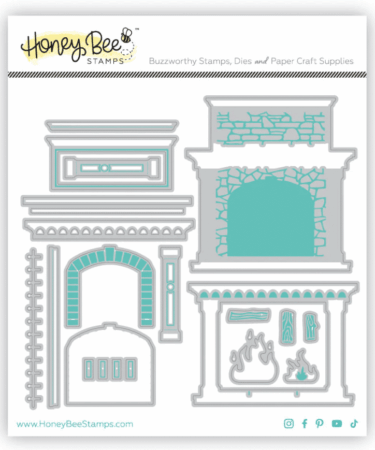 HONEY BEE - Lovely Layers: Fireplace - Honey Cuts