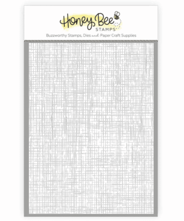 HONEY BEE - Burlap 3D Embossing Folder