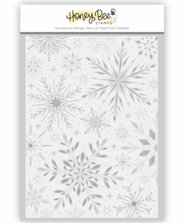 HONEY BEE - Snowflakes - 3D Embossing Folder