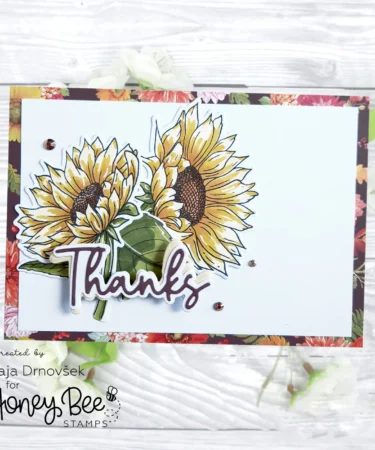 Alternative view of HONEY BEE - Bloom With Grace - Coordinating Stencil