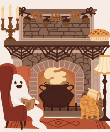 Alternative view of HONEY BEE - Lovely Layers: Fireplace Falloween Add-On - Honey Cuts