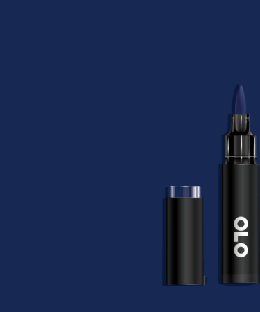 OLO - Pennarello  ad  alcol- punta pennello - Ultramarine