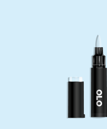 OLO - Pennarello  ad  alcol- punta pennello - Ice