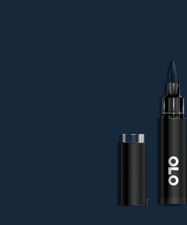 OLO - Pennarello  ad  alcol- punta pennello -Denim