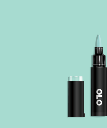 OLO - Pennarello  ad  alcol- punta pennello - Sea Glass