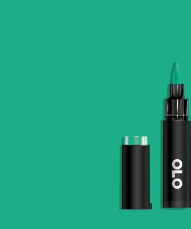 OLO - Pennarello  ad  alcol- punta pennello -Fluorite