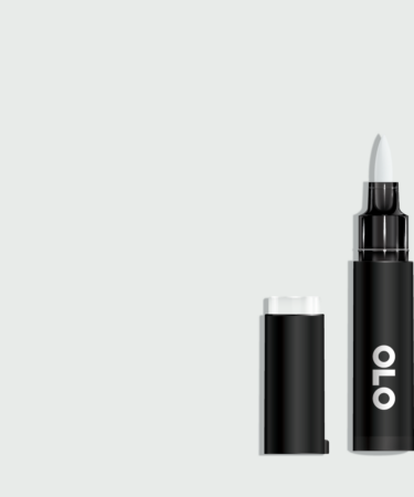 OLO - Pennarello  ad  alcol- punta pennello -Cool Gray 0