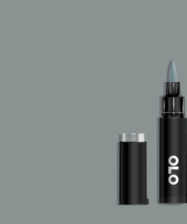 OLO - Pennarello  ad  alcol- punta pennello -Cool Gray 3