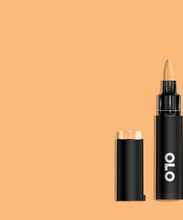 OLO - Pennarello  ad  alcol- punta pennello -Cantaloupe