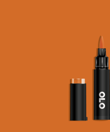 OLO - Pennarello  ad  alcol- punta pennello - Caramel