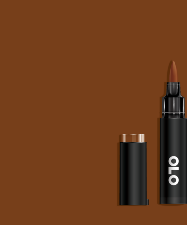 OLO - Pennarello  ad  alcol- punta pennello - Cinnamon