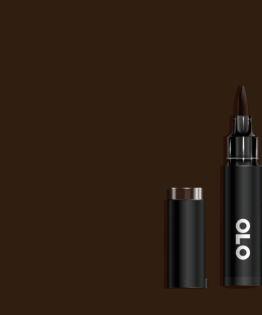 OLO - Pennarello  ad  alcol- punta pennello -  Coffee