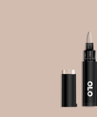 OLO - Pennarello  ad  alcol- punta pennello - Rose Beige