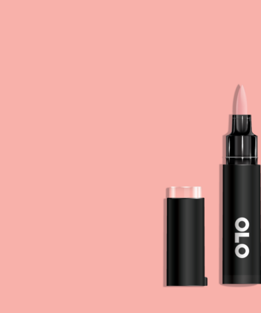 OLO - Pennarello  ad  alcol- punta pennello - White Peach