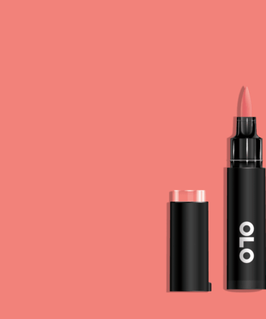 OLO - Pennarello  ad  alcol- punta pennello -  Pink Lemonade