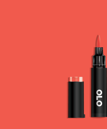 OLO - Pennarello  ad  alcol- punta pennello - Coral