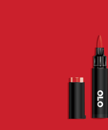 OLO - Pennarello  ad  alcol- punta pennello -  Lingonberry