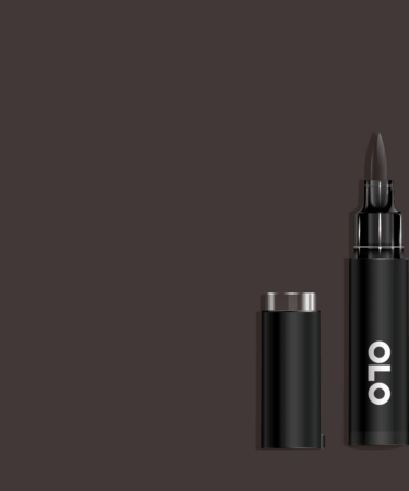 OLO - Pennarello  ad  alcol- punta pennello - Red Gray 7