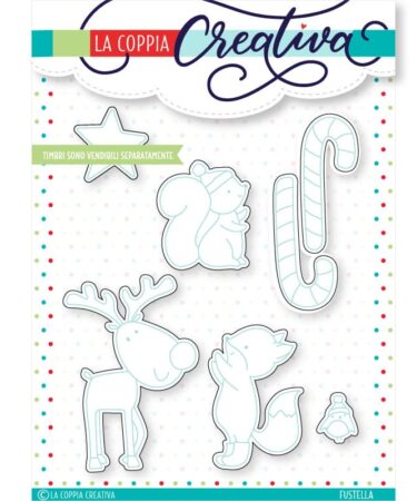 LA COPPIA CREATIVA - fustella L’ALLEGRA COMPAGNIA