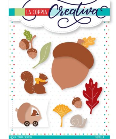 LA COPPIA CREATIVA - fustella AUTUNNO INCANTATO