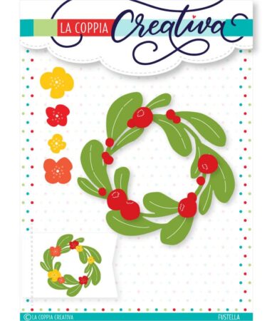 LA COPPIA CREATIVA - fustella GHIRLANDA