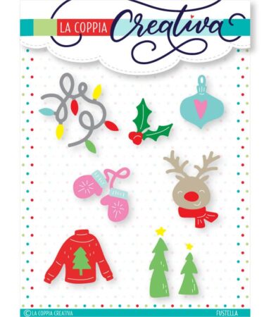 LA COPPIA CREATIVA - fustella GIOIE DI NATALE