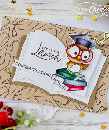 Alternative view of LA COPPIA CREATIVA - timbro LAUREA