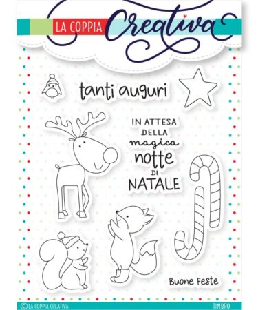 LA COPPIA CREATIVA - timbro L’ALLEGRA COMPAGNIA