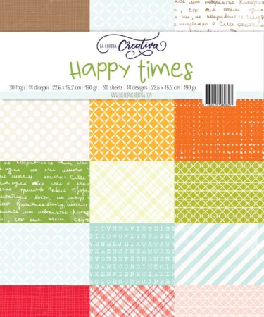 LA COPPIA CREATIVA - paper pad HAPPY TIMES