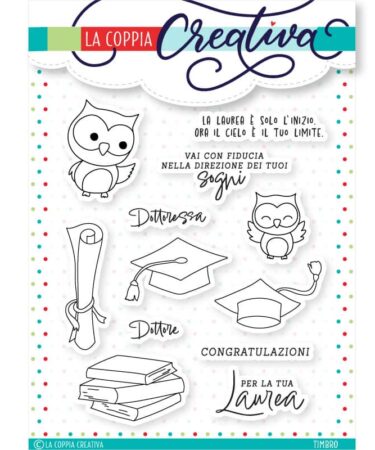 LA COPPIA CREATIVA - timbro LAUREA