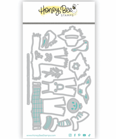 HONEY BEE- Lovely Layers: Scarecrow - Honey Cuts