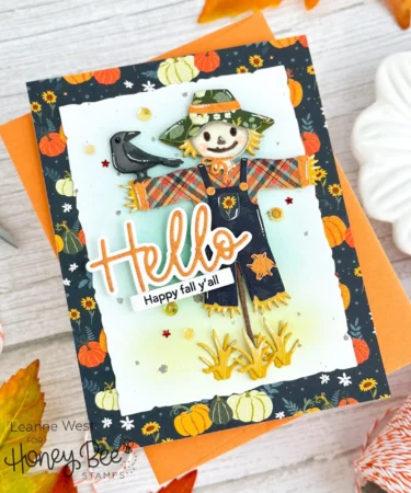 Alternative view of HONEY BEE- Lovely Layers: Scarecrow - Honey Cuts