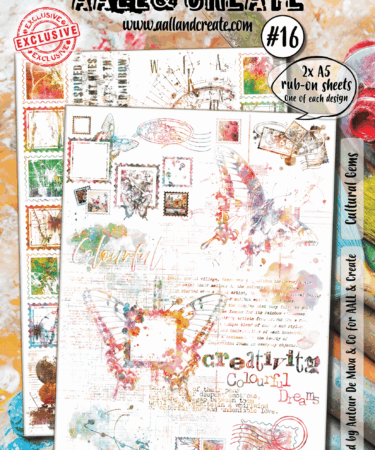 AALL & CREATE - Rub-Ons A5 - Cultural Gems #016