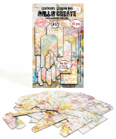 AALL & CREATE - Ephemera Die-Cuts -Rainbow Reflections  #077