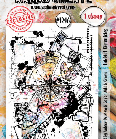 AALL & CREATE - Stamp Set A7 - 
 	
Inkblot Chronicles  # 1246