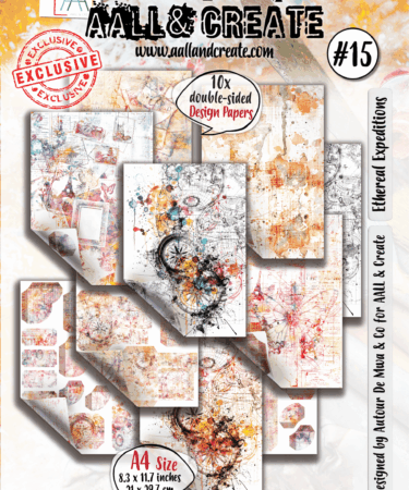 AALL & CREATE - Design Paper	A4- Ethereal Expeditions #015