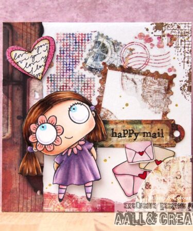 Alternative view of AALL & CREATE - Design Paper	A4 - Ticket to Time #013