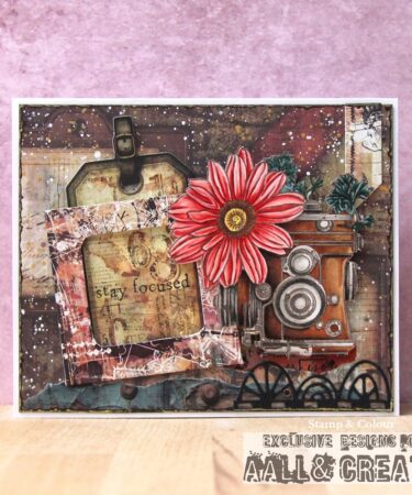 Alternative view of AALL & CREATE - Ephemera Die-Cuts -Nostalgic Brown #079