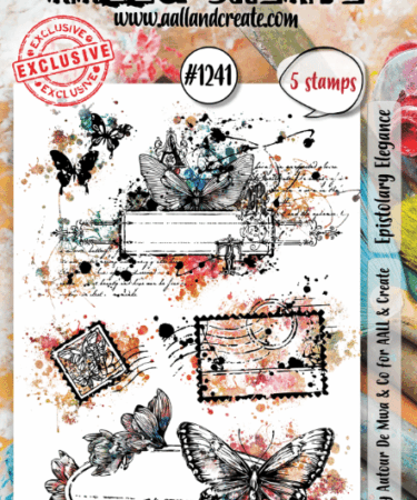 AALL & CREATE - Stamp Set	A6 - Epistolary Elegance #1241